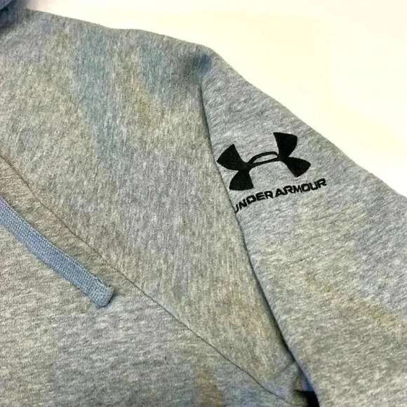 Under Armour Hoodie Coldgear Medium Grey Sweatshirt Sweater Joggers Medium Warm - Picture 4 of 10